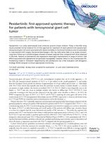 Pexidartinib: first approved systemic therapy for patients with tenosynovial giant cell tumor