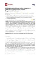 Single-round infectious particle production by DNA-launched infectious clones of bungowannah pestivirus