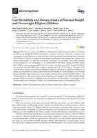 Gut microbiota and dietary intake of normal-weight and overweight Filipino children