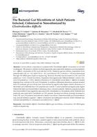 The bacterial gut microbiota of adult patients infected, colonized or noncolonized by clostridioides difficile