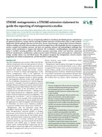 STROBE-metagenomics: a STROBE extension statement to guide the reporting of metagenomics studies