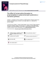 The effect of conservative therapies on proprioception in subacromial pain syndrome