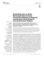 Small molecules for multi-wavelength near-infrared fluorescent mapping of regional and sentinel lymph nodes in colorectal cancer staging