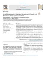 Efficacy of nivolumab and ipilimumab in patients with malignant pleural mesothelioma is related to a subtype of effector memory cytotoxic T cells