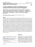 A subset of epithelioid and spindle cell rhabdomyosarcomas is associated with TFCP2 fusions and common ALK upregulation