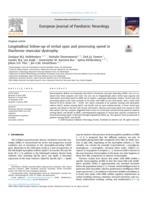 Longitudinal follow-up of verbal span and processing speed in Duchenne muscular dystrophy