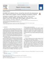 Feasibility and validation of trans-valvular flow derived by four-dimensional flow cardiovascular magnetic resonance imaging in pacemaker recipients