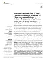 Improved standardization of flow cytometry diagnostic screening of primary immunodeficiency by software-based automated gating