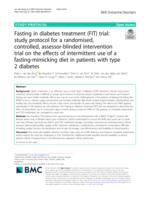 Fasting in diabetes treatment (FIT) trial