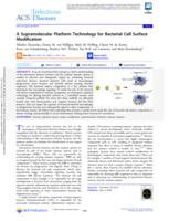 A supramolecular platform technology for bacterial cell surface modification