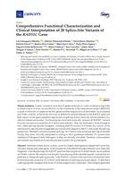 Comprehensive functional characterization and clinical interpretation of 20 splice-site variants of the RAD51C gene