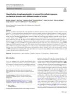 Quantitative phosphoproteomics to unravel the cellular response to chemical stressors with different modes of action