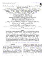 The star formation rate-radius connection