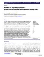 Advances in paraganglioma-pheochromocytoma cell lines and xenografts