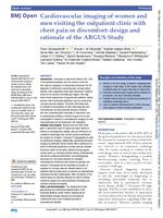 Cardiovascular imaging of women and men visiting the outpatient clinic with chest pain or discomfort