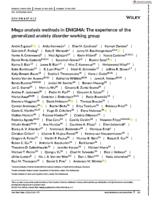 Mega-analysis methods in ENIGMA