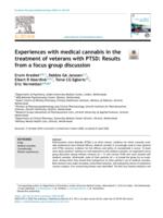 Experiences with medical cannabis in the treatment of veterans with PTSD