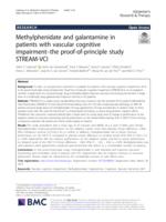 Methylphenidate and galantamine in patients with vascular cognitive impairment-the proof-of-principle study STREAM-VCI