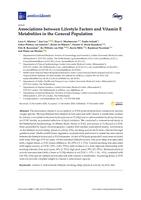 Associations between lifestyle factors and vitamin E metabolites in the general population