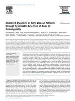 Improved diagnosis of rare disease patients through systematic detection of runs of homozygosity