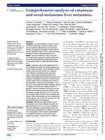 Comprehensive analysis of cutaneous and uveal melanoma liver metastases