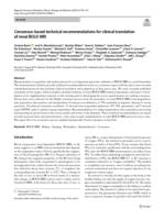 Consensus-based technical recommendations for clinical translation of renal BOLD MRI