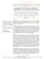 Capmatinib in MET exon 14-mutated or MET-amplified non-small-cell lung cancer