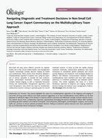 Navigating diagnostic and treatment decisions in non-small cell lung cancer