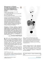 Management of multiple secreting paragangliomas in a succinate dehydrogenase subunit D (SDHD) variant carrier