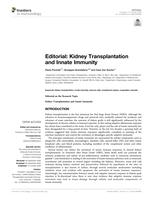 Editorial: kidney transplantation and innate immunity