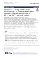 Risk-reducing salpingo-oophorectomy, natural menopause, and breast cancer risk