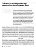 Variability in the analysis of a single neuroimaging dataset by many teams