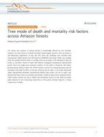 Tree mode of death and mortality risk factors across Amazon forests