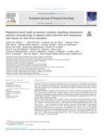 Population-based study on practice variation regarding preoperative systemic chemotherapy in patients with colorectal liver metastases and impact on short-term outcomes