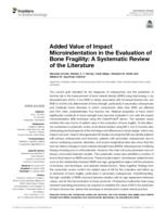 Added value of impact microindentation in the evaluation of bone fragility: a systematic review of the literature