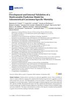 Development and internal validation of a multivariable prediction model for adrenocortical-carcinoma-specific mortality