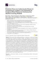 Prediction power on cardiovascular disease of neuroimmune guidance cues expression by peripheral blood monocytes determined by machine-learning methods