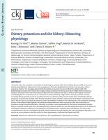 Dietary potassium and the kidney: lifesaving physiology