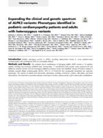 Expanding the clinical and genetic spectrum of ALPK3 variants