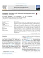 A framework for deciding on the inclusion of emerging impacts in life cycle impact assessment