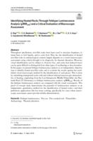 Identifying heated rocks through feldspar luminescence analysis (pIRIR290) and a critical evaluation of macroscopic assessment