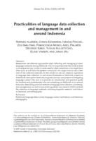 Practicalities of language data collection and management in and around Indonesia