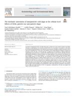 The stochastic association of nanoparticles with algae at the cellular level: effects of NOM, particle size and particle shape