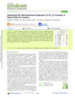 Optimizing the electrochemical reduction of CO2 to formate: a state-of-the-art analysis