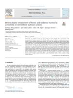 Electrocatalytic enhancement of formic acid oxidation reaction by acetonitrile on well-defined platinum surfaces