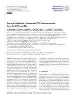 Towards validation of ammonia (NH3) measurements from the IASI satellite