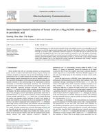 Mass-transport-limited oxidation of formic acid on a PdMLPt(100) electrode in perchloric acid