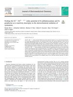 Probing the Fen+/Fe(n − 1)+redox potential of Fe phthalocyanines and Feporphyrins as a reactivity descriptor in the electrochemical oxidation of cysteamine