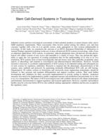 Stem cell-derived systems in toxicology assessment