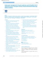Endoscopic management of Lynch syndrome and of familial risk of colorectal cancer: European Society of Gastrointestinal Endoscopy (ESGE) Guideline